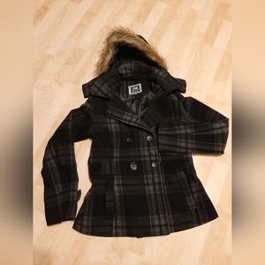Pea coat size Med - removable hood
